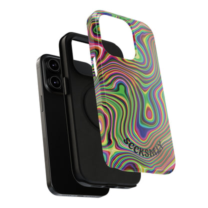 Acid Swirl Phone Case for Apple