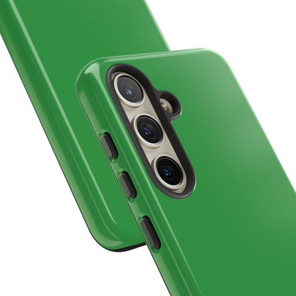SOLID Green Grin Tough Case for Samsung
