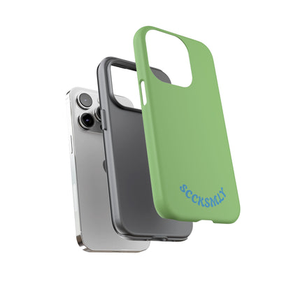 SOLID Sour Lime Tough Case for Apple