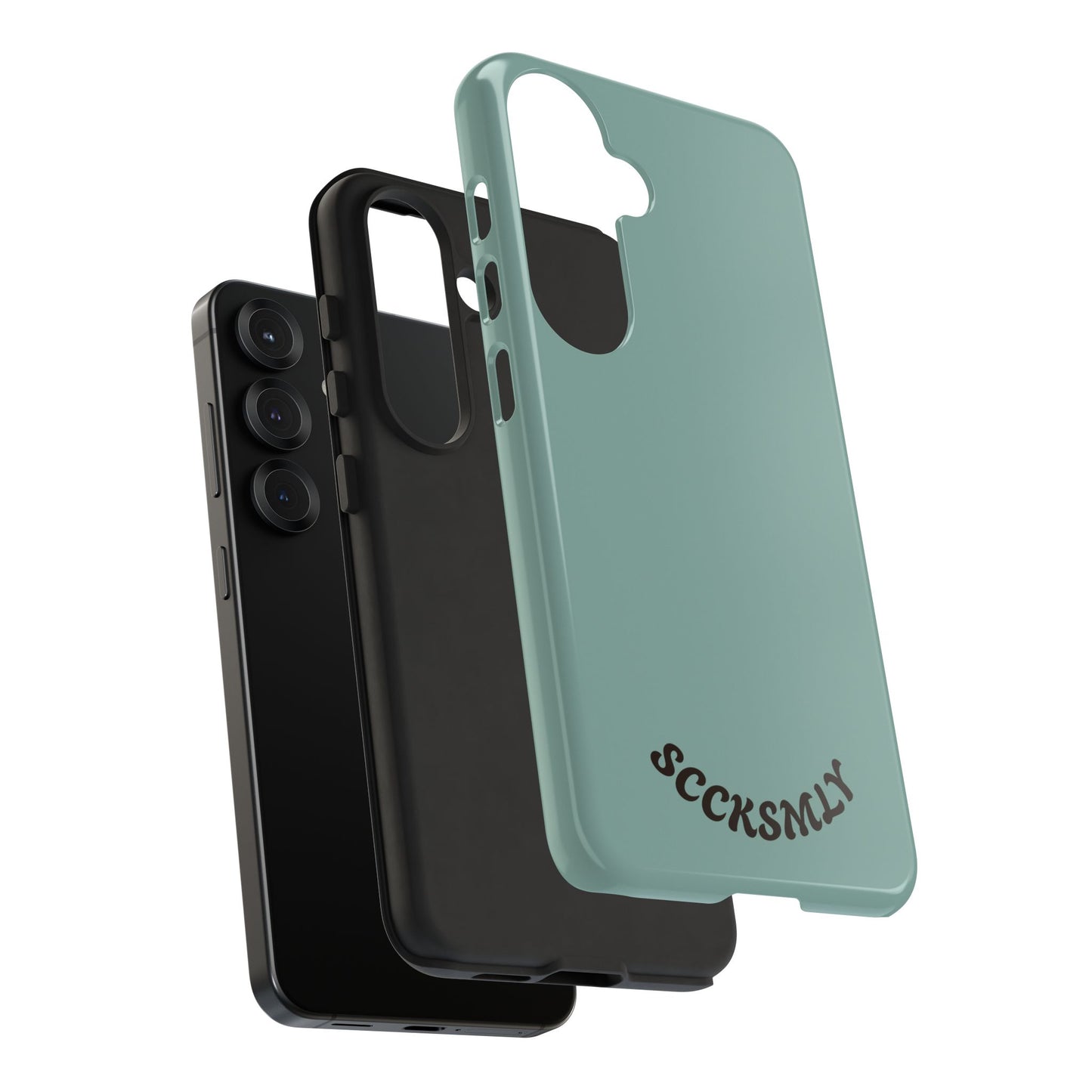 SOLID Fudge Mint Crunch Tough Phone Case for Samsung