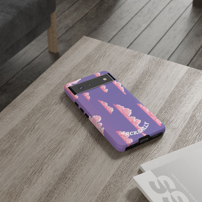 Purple Cotton Candy Sky Tough Phone Case for Google Pixel