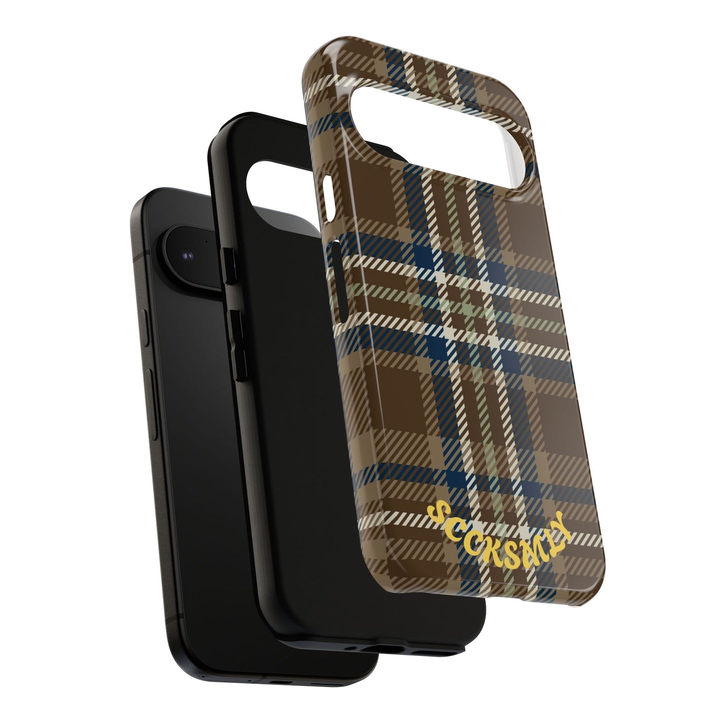 Earth and Sky Plaid Phone Case for Google Pixel