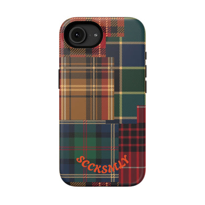 Heritage Hues Patchwork Tough Phone Case for Apple
