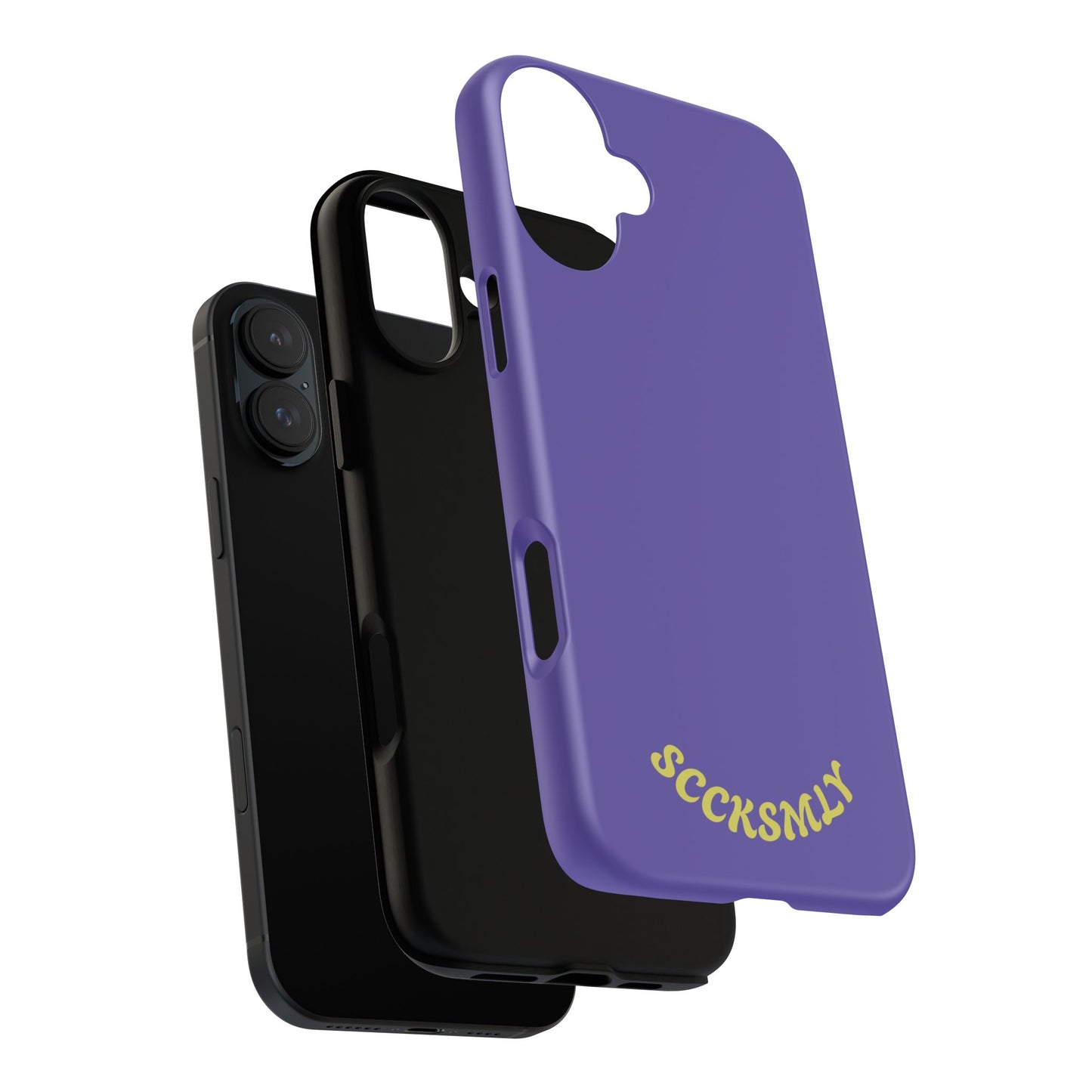 SOLID Dreamy Dusk Purple Tough Case for Apple