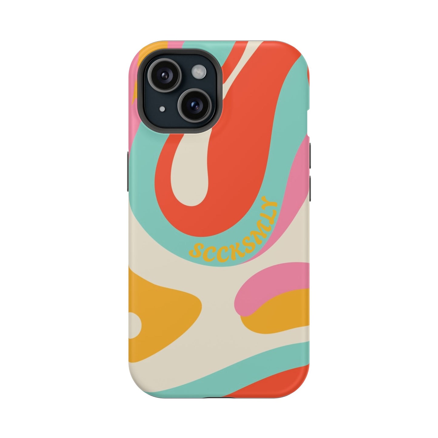 Psychodelic Acid Swirl Phone Case for "IOS or Apple"