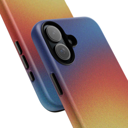 Faded Sunset Aura Tough Phone Case for Apple