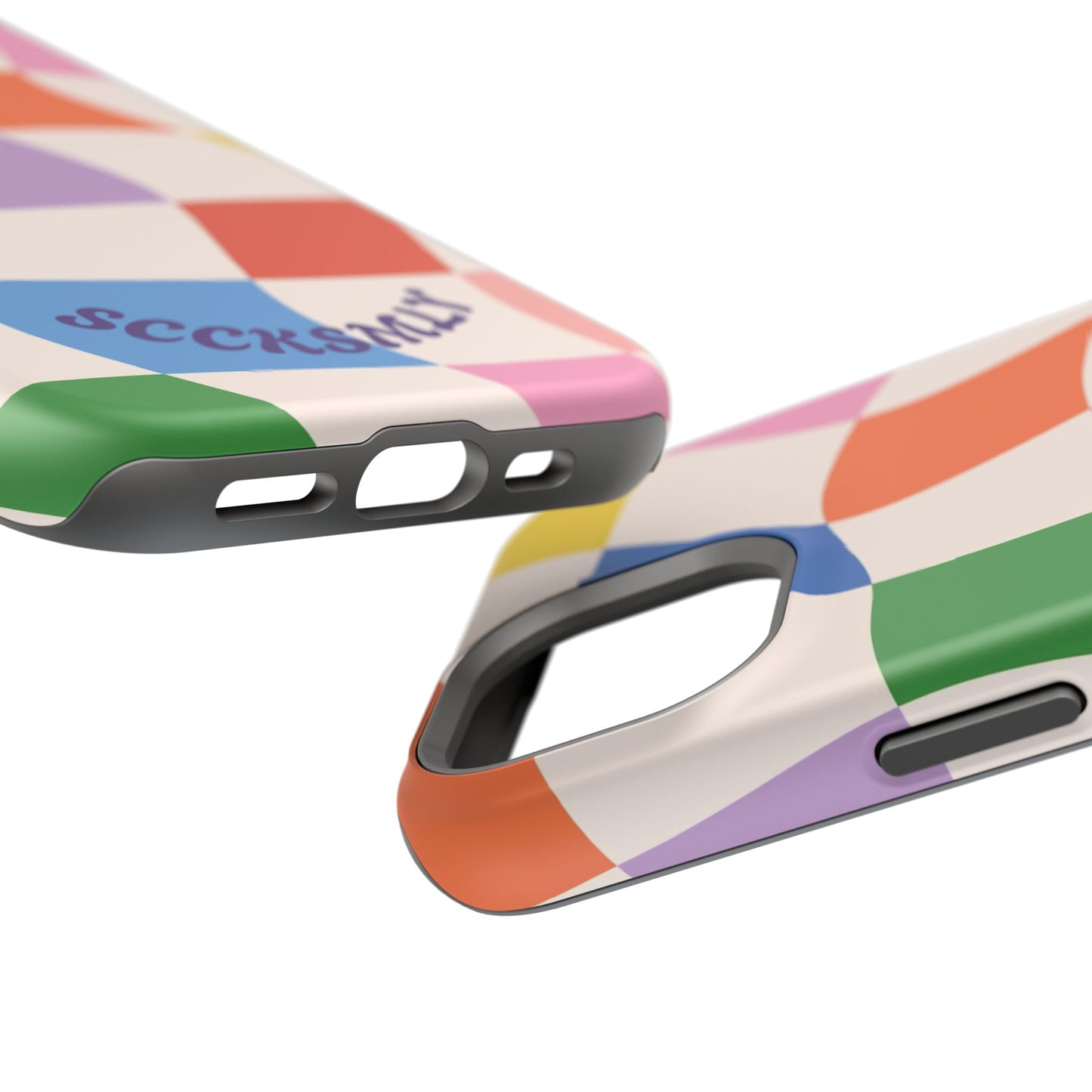 Checker Flicker Phone Case "IOS or Apple"