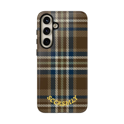 Earth and Sky Plaid Phone Case for Samsung