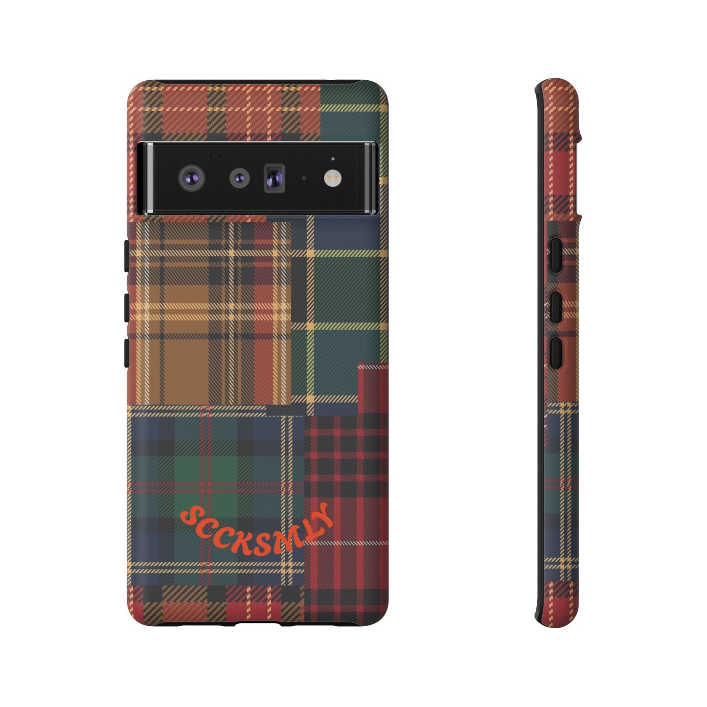 Heritage Hues Patchwork Tough Phone Case for Google Pixel