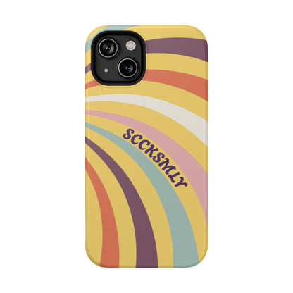 Vintage Groove Phone Case for Apple