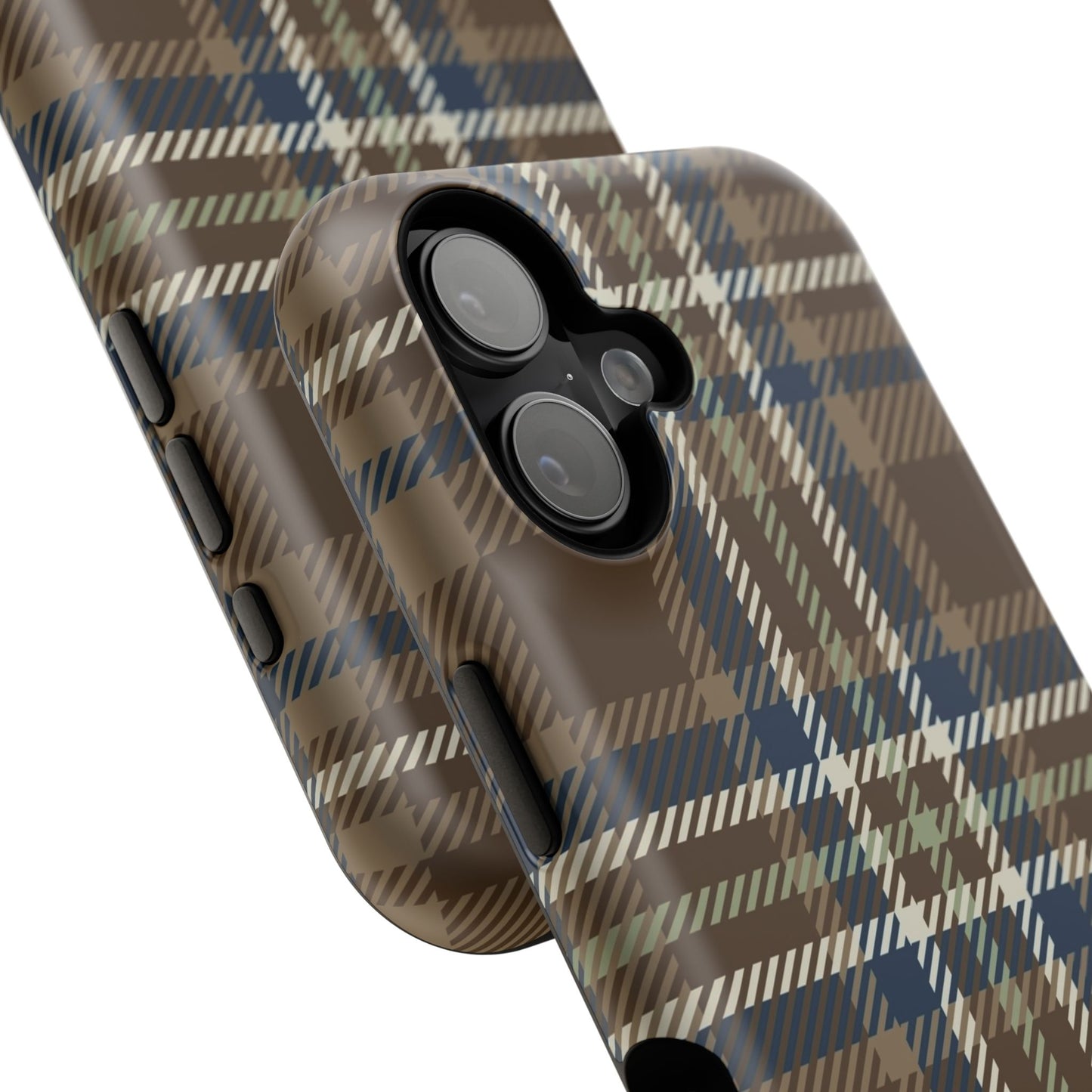 Earth and Sky Plaid Phone Case for Apple