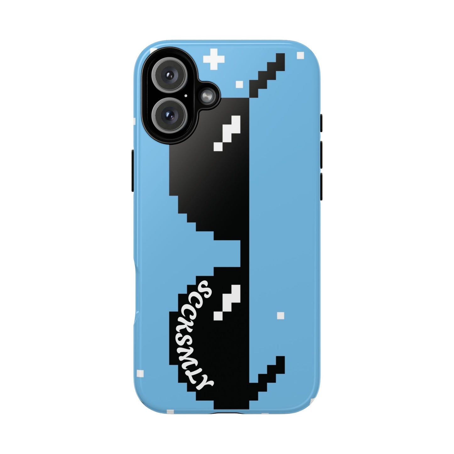 Pixel Glass Tough Phone Case for Apple
