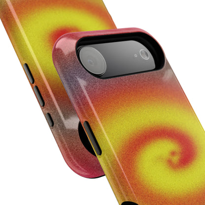 Toxic Spiral Tough Phone Case for Apple