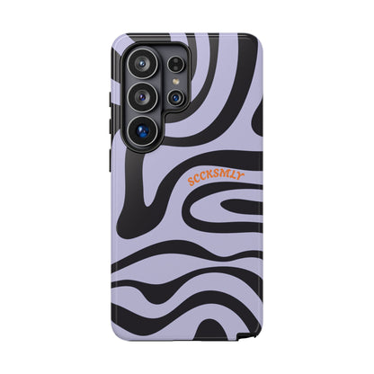 Purple Swirl Phone Case for Samsung