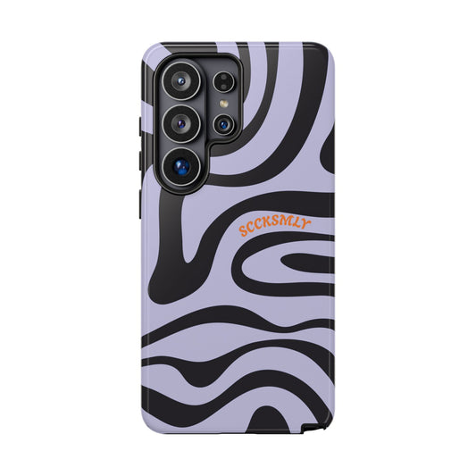 Purple Swirl Phone Case for Samsung