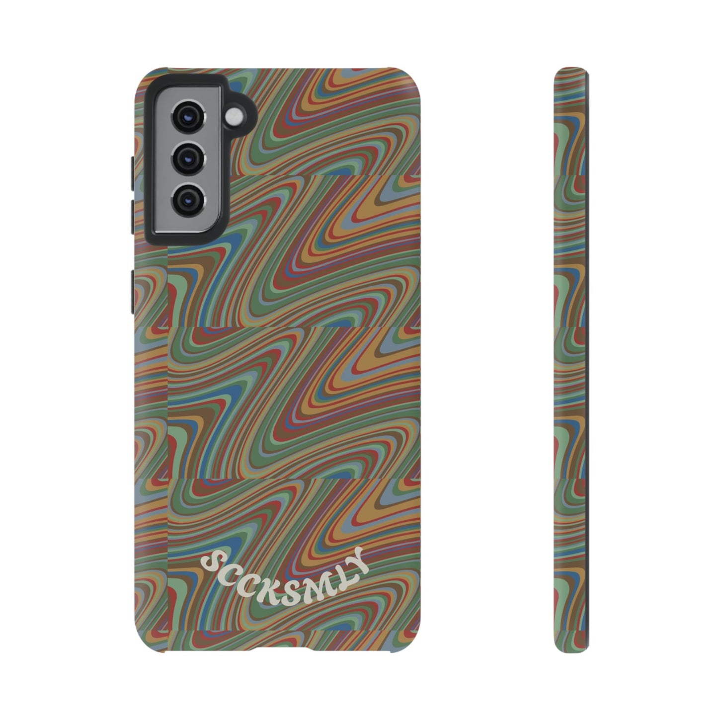 Earthly Waves Tough Phone Case for Samsung