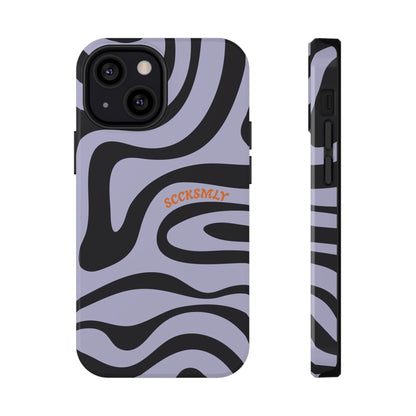 Purple Swirl Phone Case for Apple