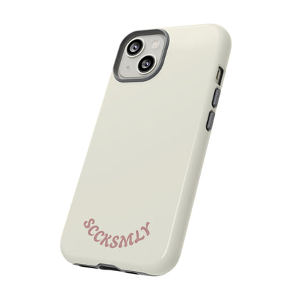 Sweet Oat Milk Tough Phone Case for Apple