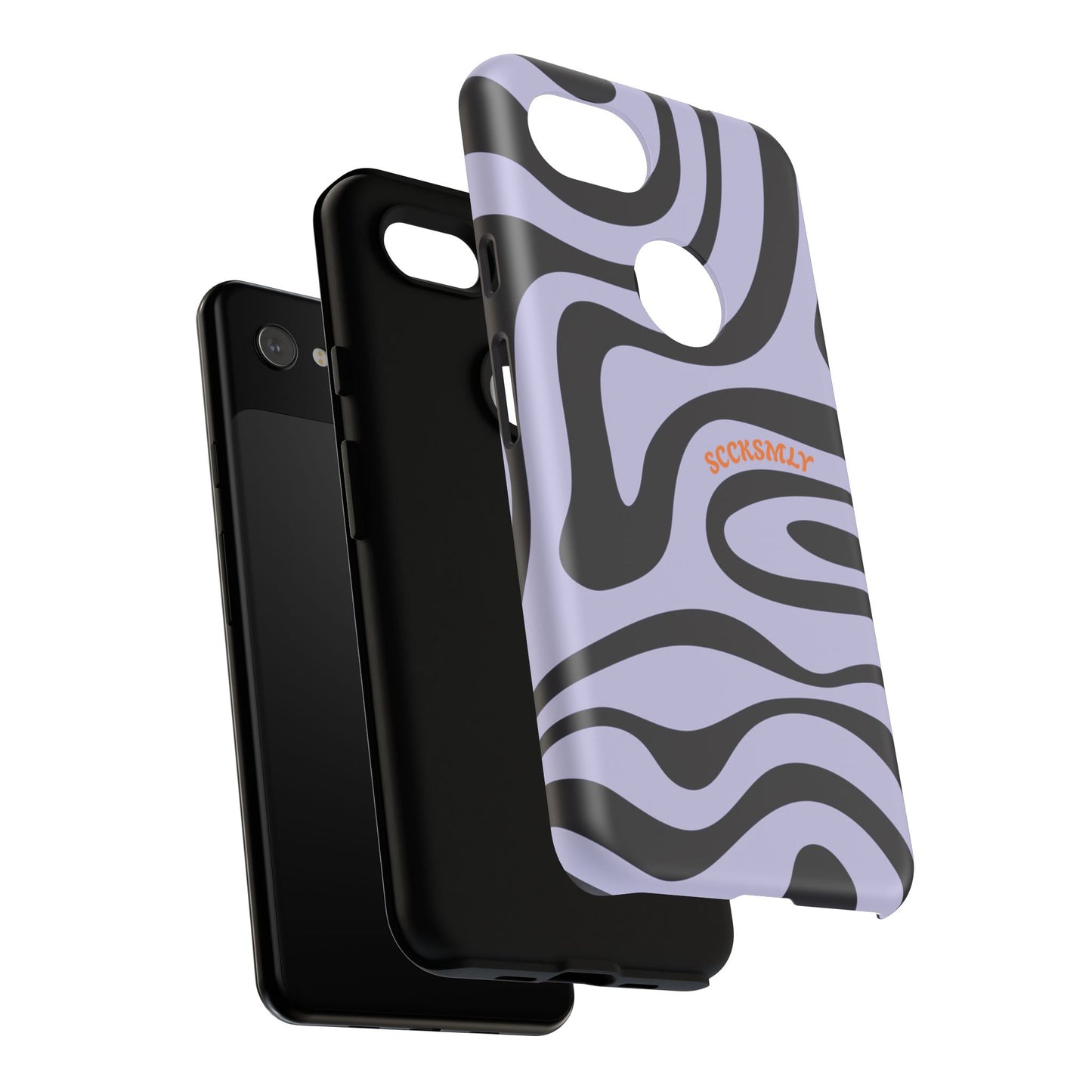 Purple Swirl Phone Case for Google Pixel