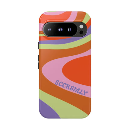 Curvy Swirl Phone Case for Google Pixel