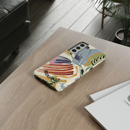 Botanical Strokes Palette Tough Phone Case for Samsung