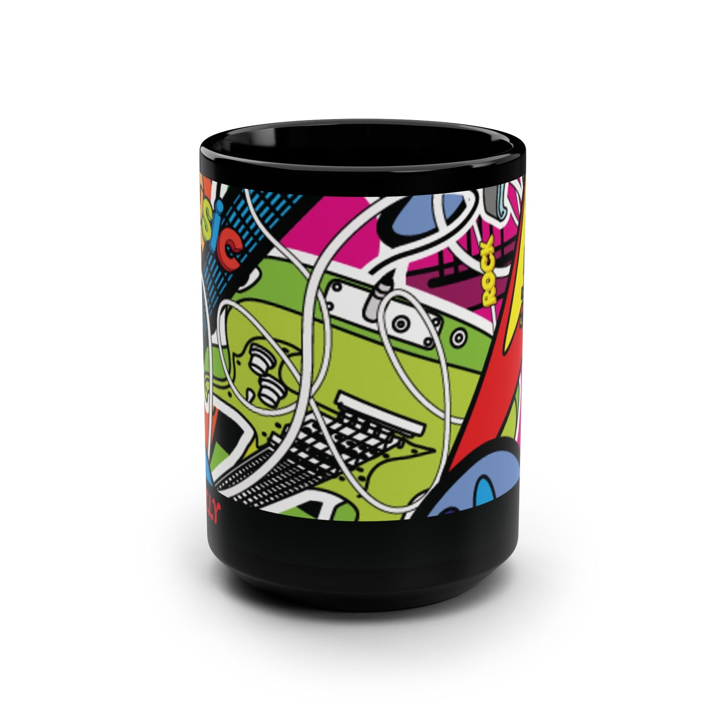 Mug KaleidoWoah 15oz — Black