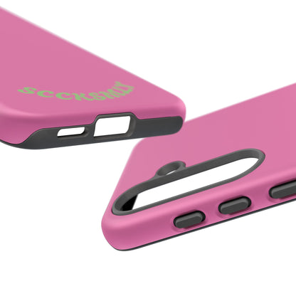 SOLID Sweet Static Pink Tough Case for Samsung