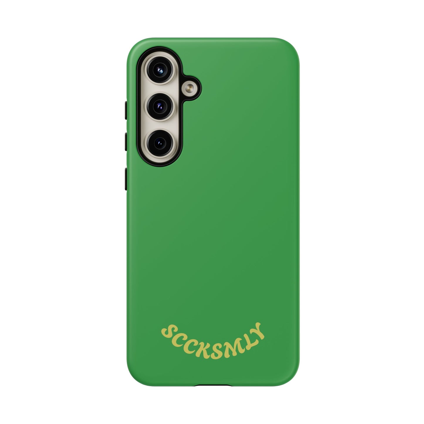 SOLID Green Grin Tough Case for Samsung