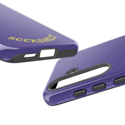 SOLID Dreamy Dusk Purple Tough Case for Samsung