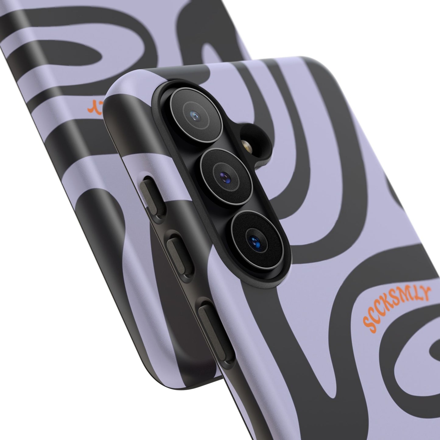 Purple Swirl Phone Case for Samsung