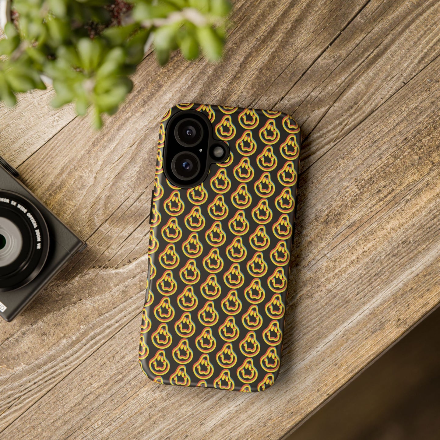 Solid SCCKSMLY Tough Phone Case for Apple