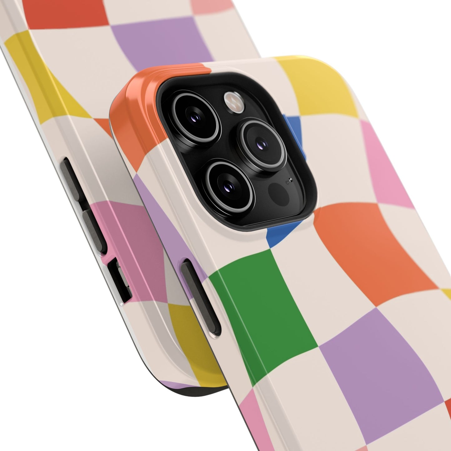 Checker Flicker Phone Case "IOS or Apple"