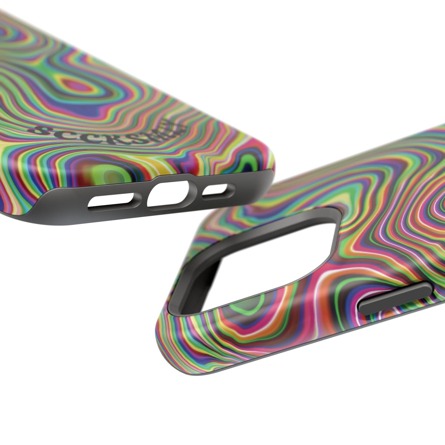 Acid Swirl Phone Case for Apple