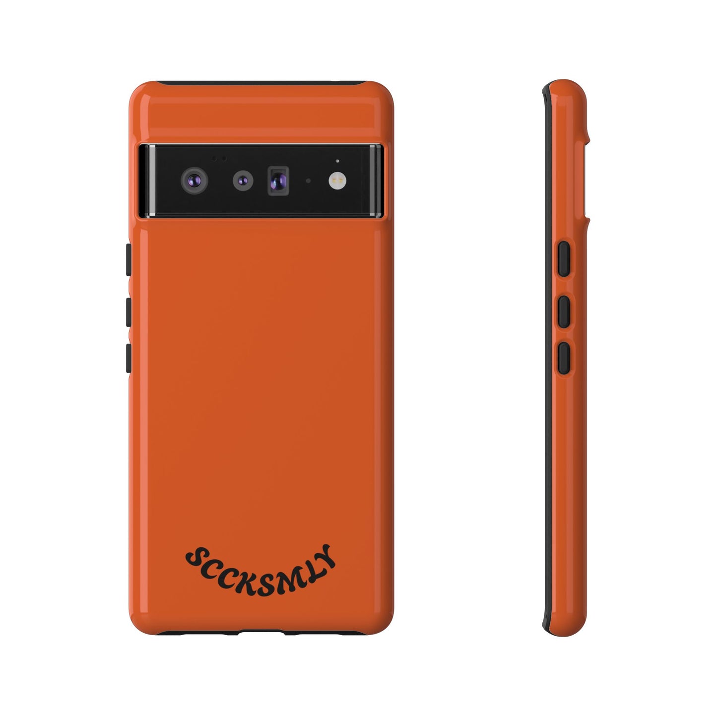 SOLID Tangerine Tough Case for Google Pixel
