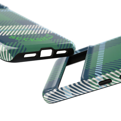 Earth and Sky Plaid Tough Phone Case for Google Pixel
