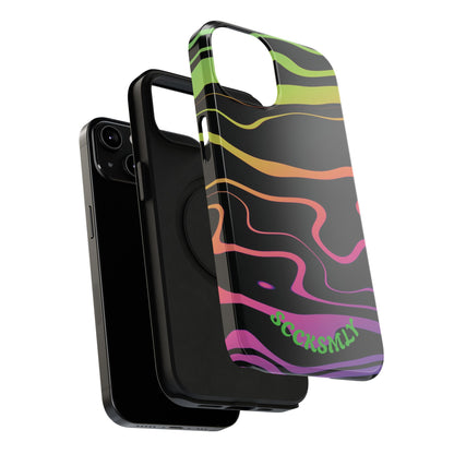 Dark Rainbow Phone Case for Apple