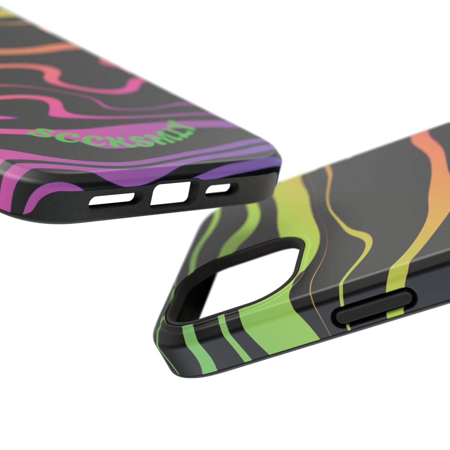 Dark Rainbow Phone Case for Apple
