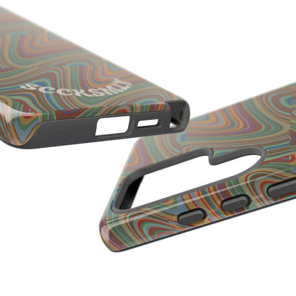 Earthly Waves Tough Phone Case for Samsung