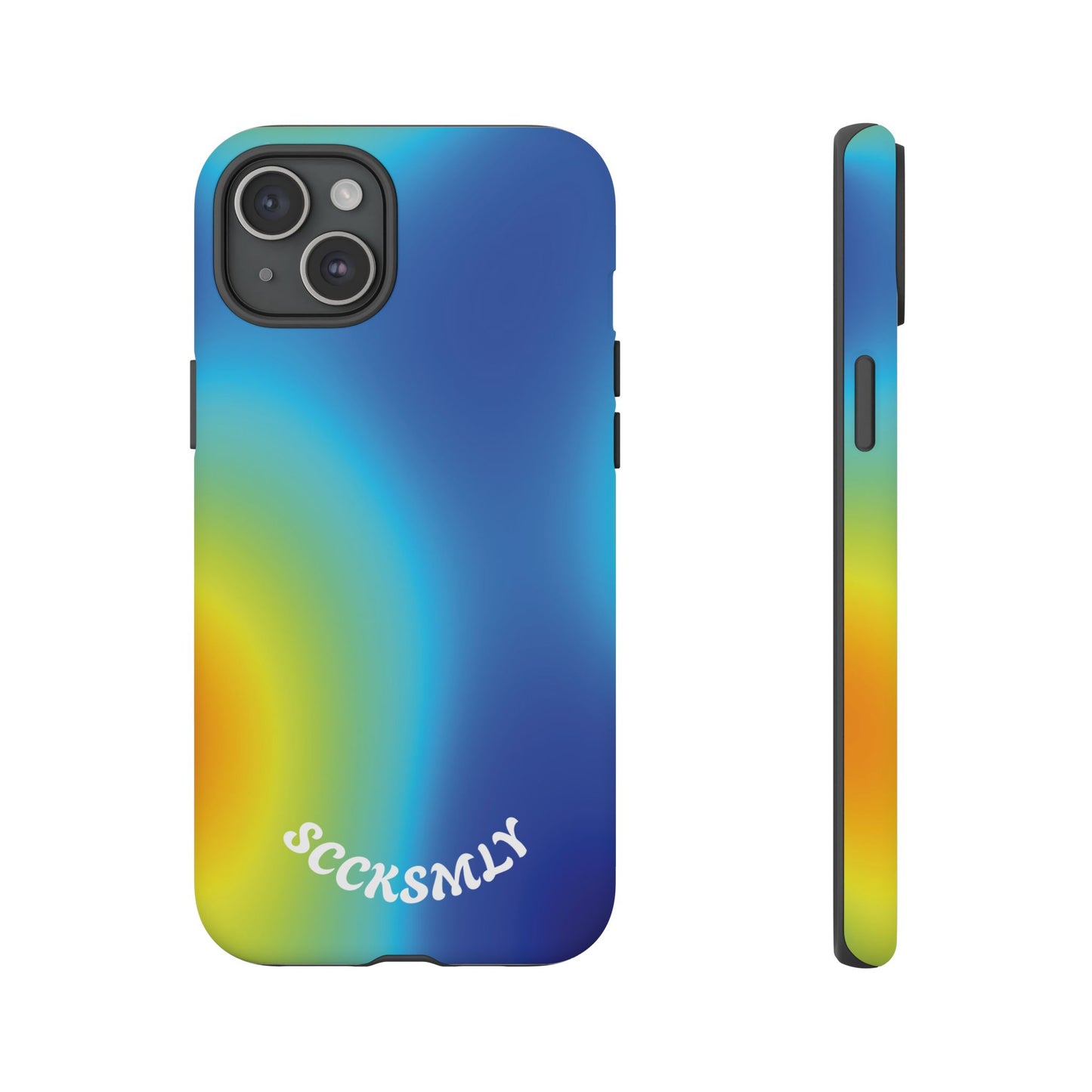 Gradient Heatwave Tough Phone Case for Apple