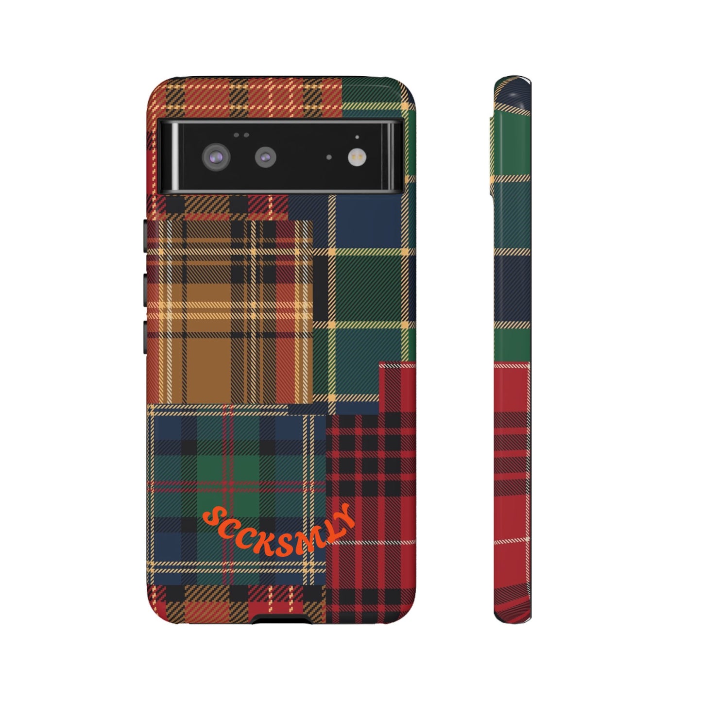 Heritage Hues Patchwork Tough Phone Case for Google Pixel