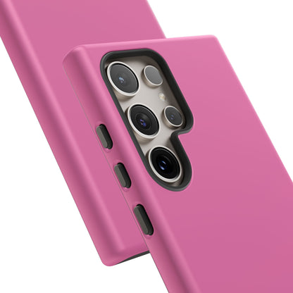 SOLID Sweet Static Pink Tough Case for Samsung