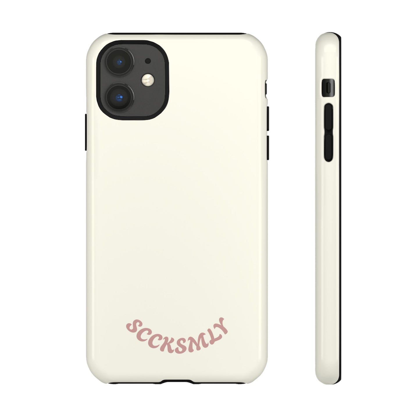 Sweet Oat Milk Tough Phone Case for Apple