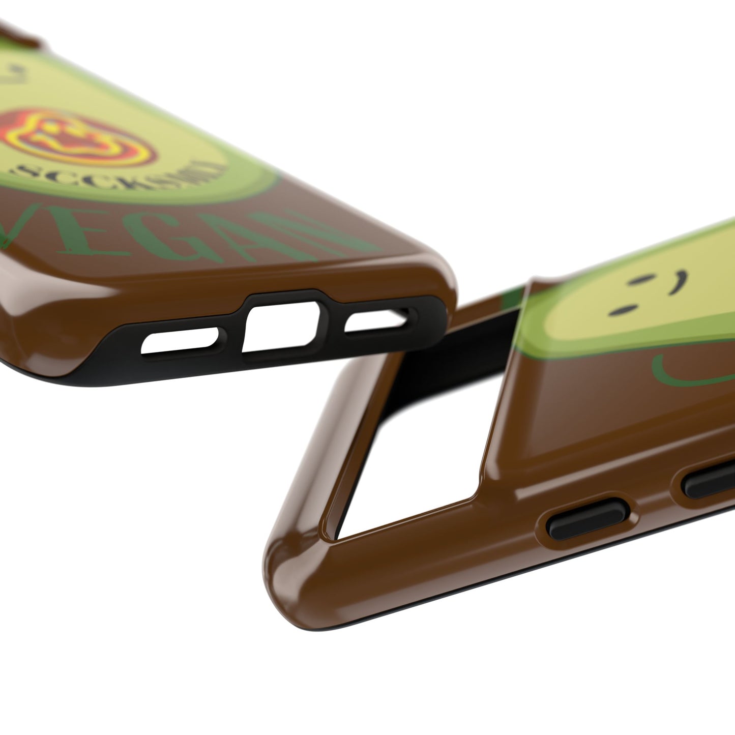 Playful Vegan Avocado Phone Case for Google Pixel
