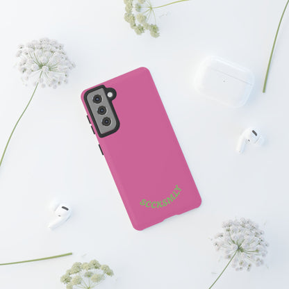 SOLID Sweet Static Pink Tough Case for Samsung
