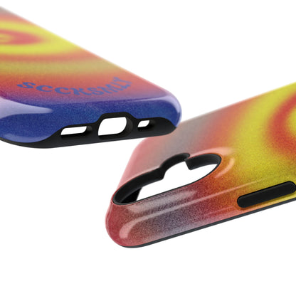 Toxic Spiral Tough Phone Case for Apple