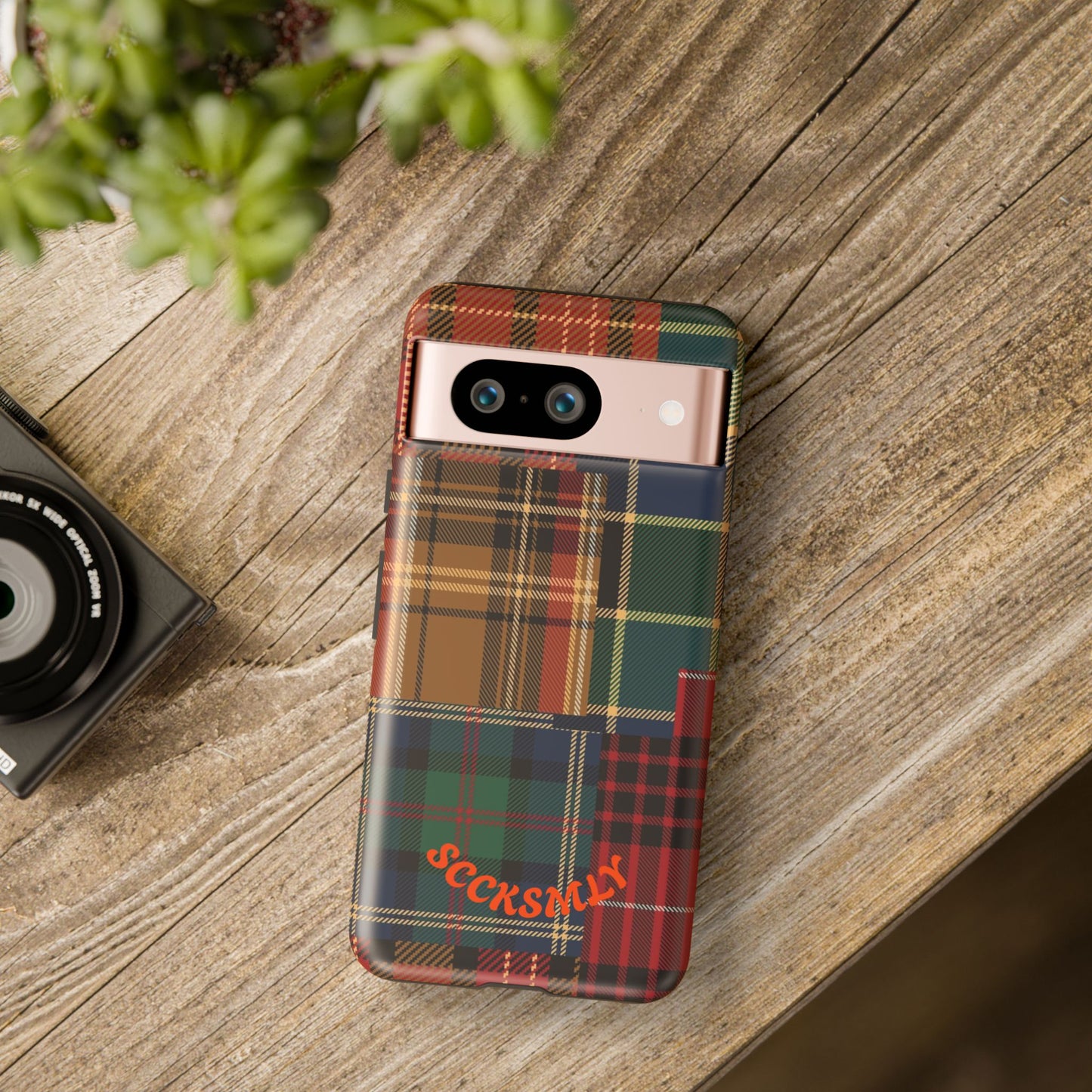 Heritage Hues Patchwork Tough Phone Case for Google Pixel
