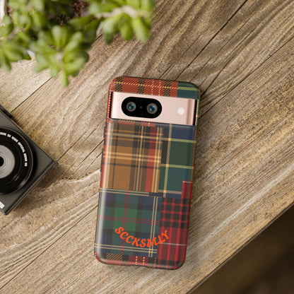 Heritage Hues Patchwork Tough Phone Case for Google Pixel