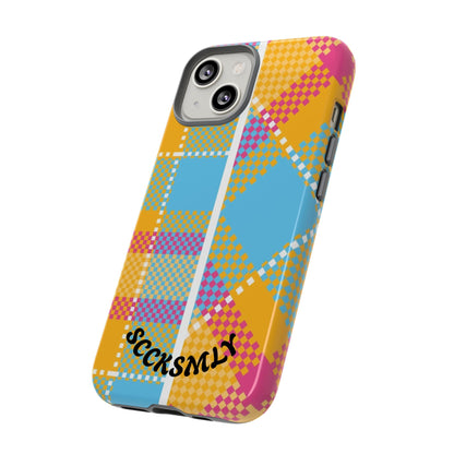 Pattern Punch Phone Case for Apple
