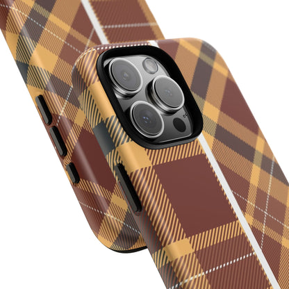 Autumn Plaid Phone Case for Apple
