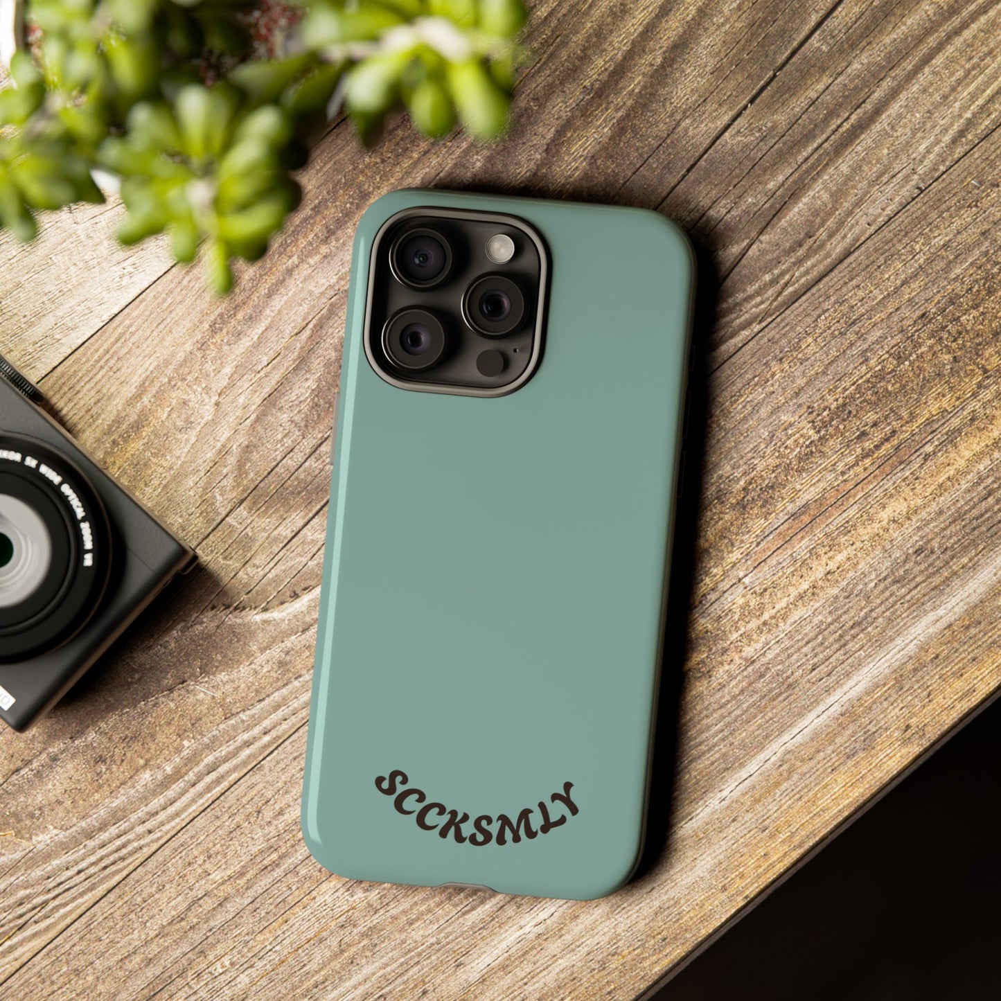 SOLID Fudge Mint Crunch Tough Phone Case for Apple